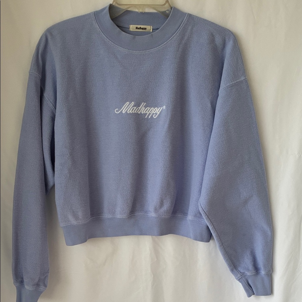 Madhappy Light Lavender Crewneck Sweatshirt